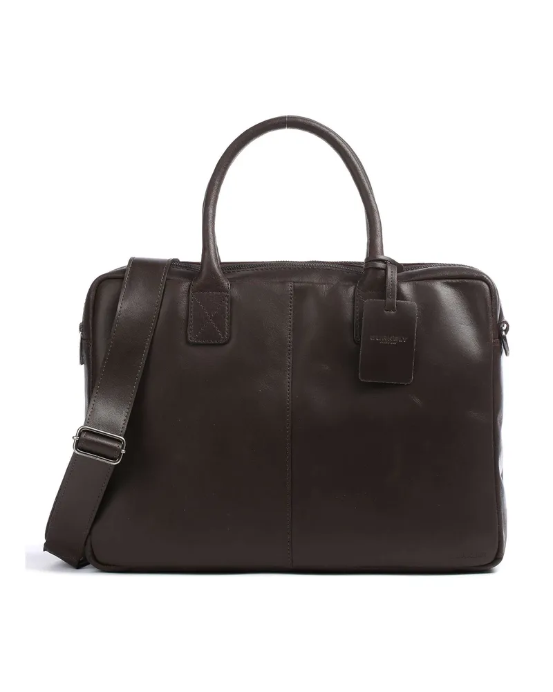 Burkely Aktentasche Vintage Taylor Worker in braun Braun