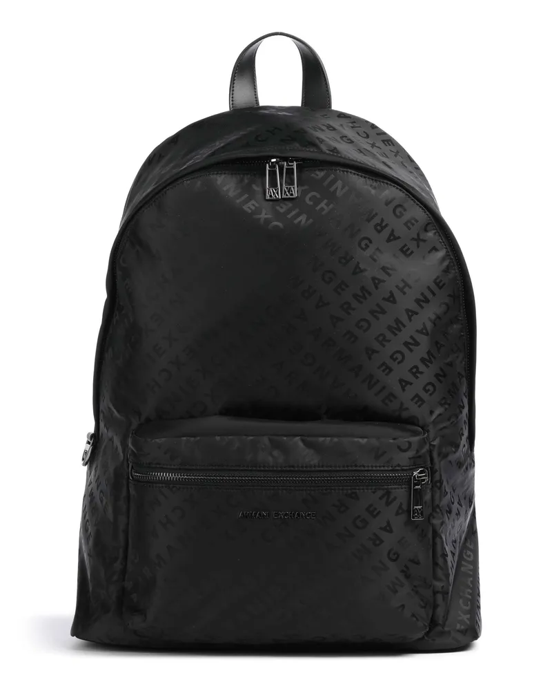 Armani Exchange Rucksack Xavier in schwarz Schwarz