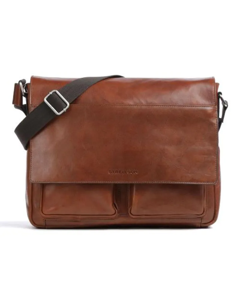 Strellson Kenley Jeremy Kuriertasche cognac Braun