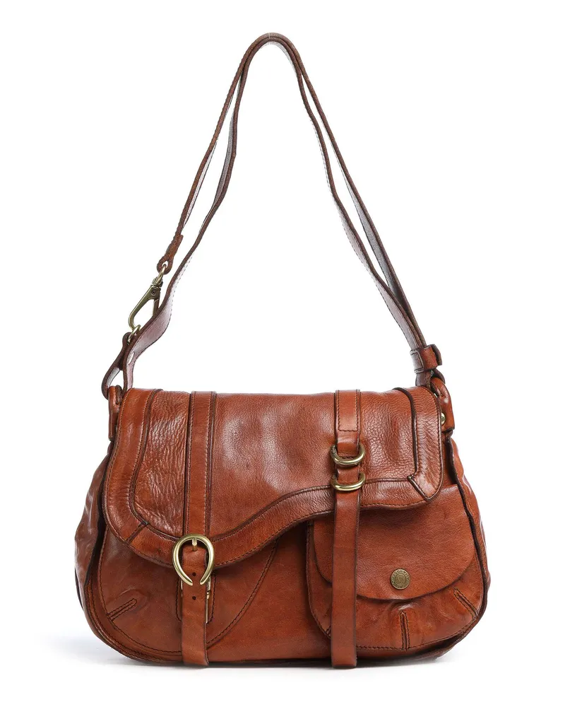 Campomaggi Schultertasche in braun Braun