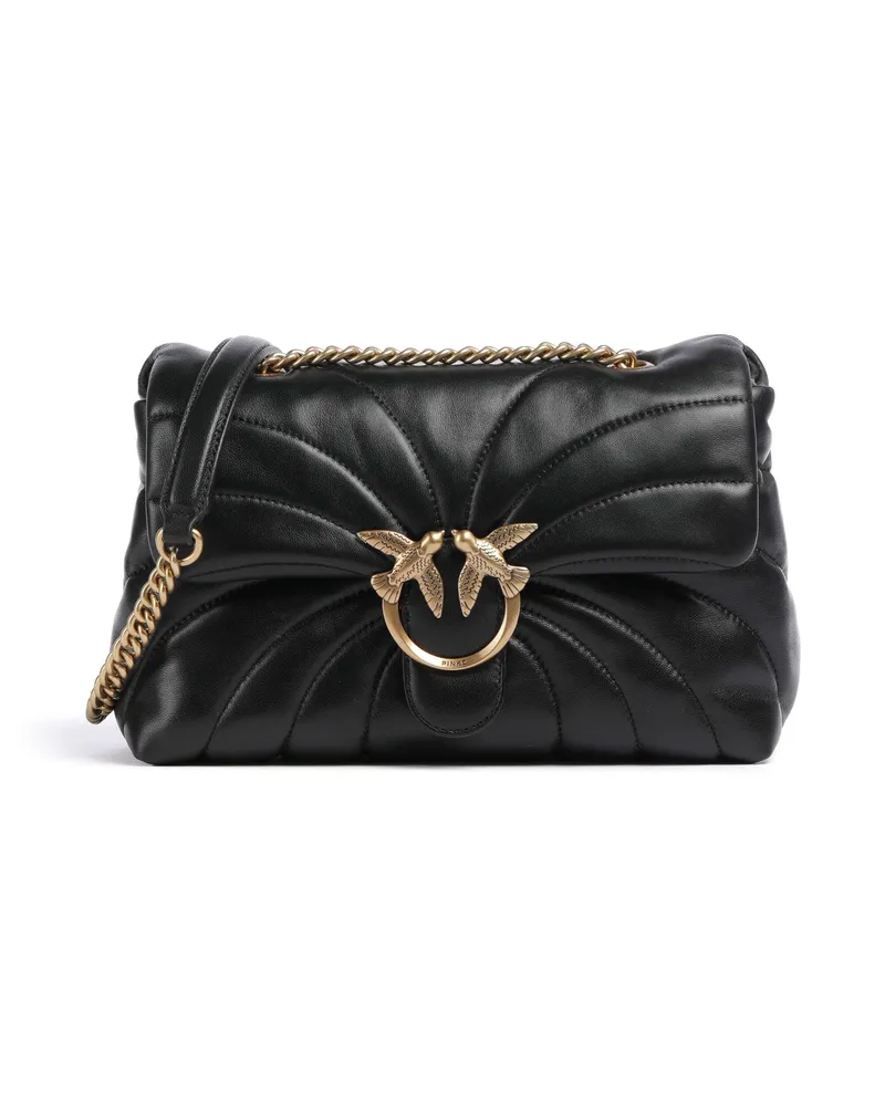 Pinko Schultertasche Love Puff Classic in schwarz Schwarz
