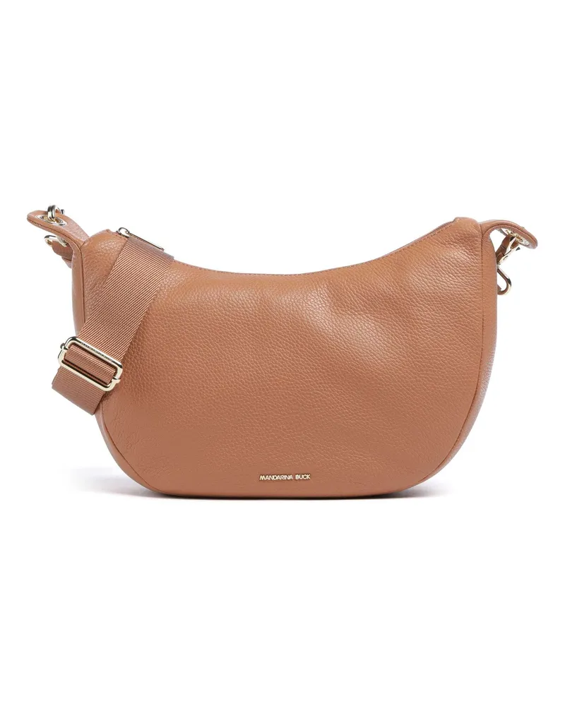 Mandarina Duck Schultertasche Mellow Leather in braun Braun
