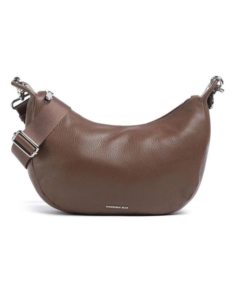 Mandarina Duck Schultertasche Mellow Leather in braun Braun