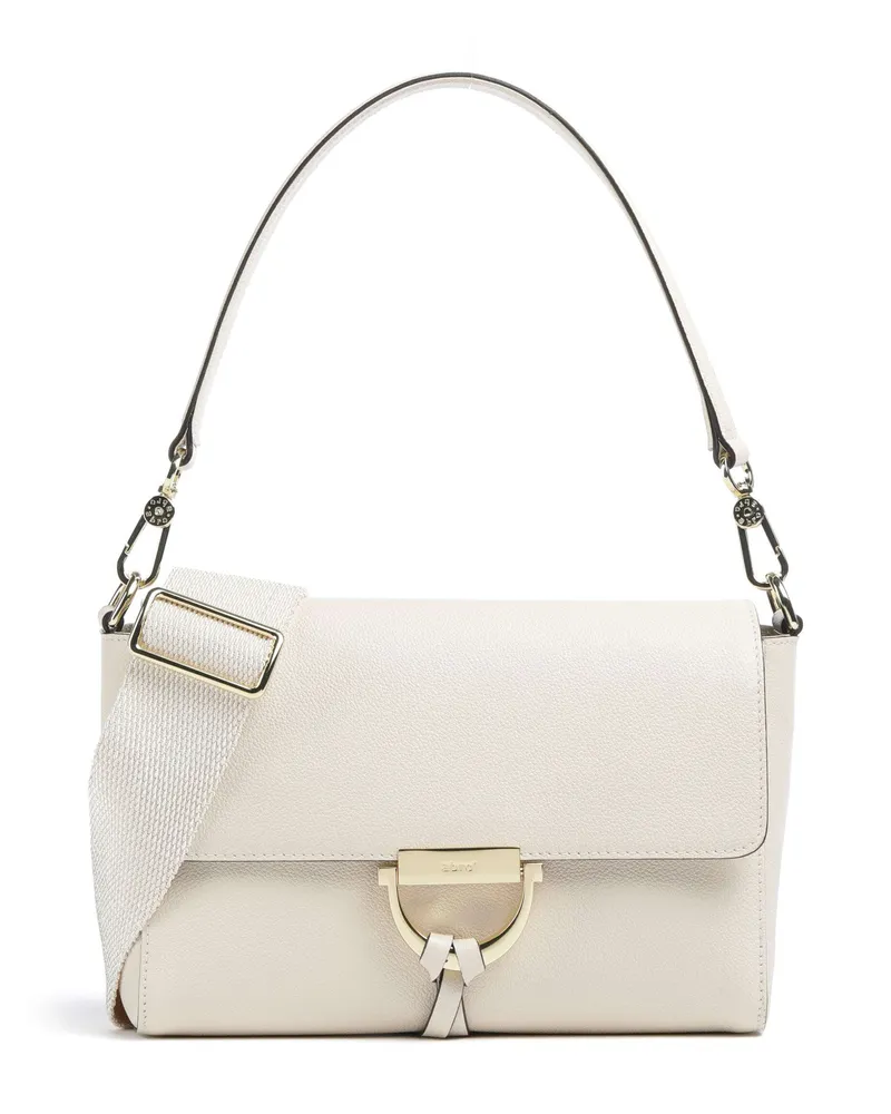 Abro Schultertasche Epson Temi in elfenbein Beige