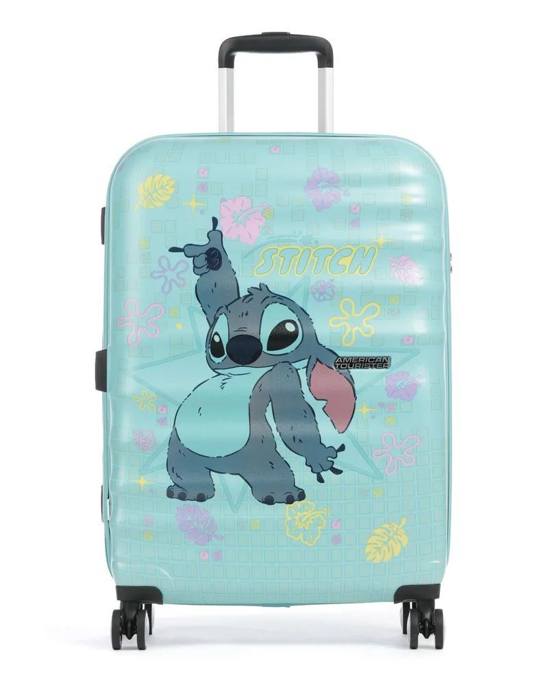 American Tourister 4-Rollen Trolley Wavebreaker Disney in türkis Türkis