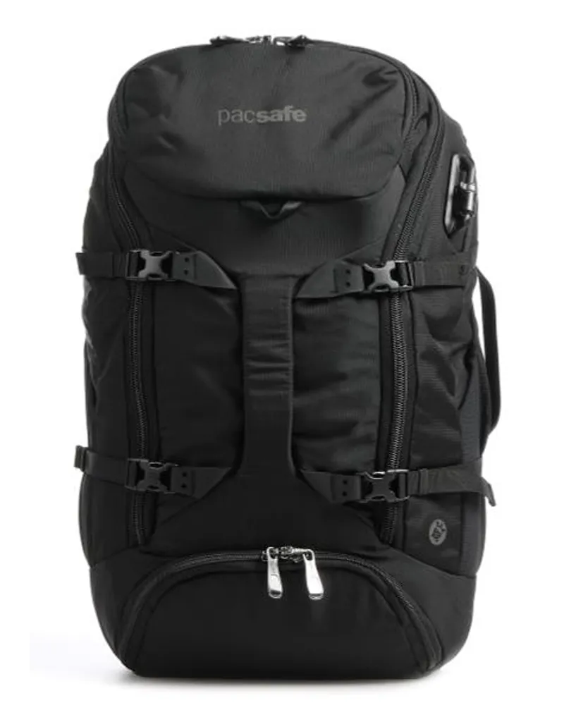 Pacsafe Venturesafe EXP Reiserucksack schwarz Schwarz