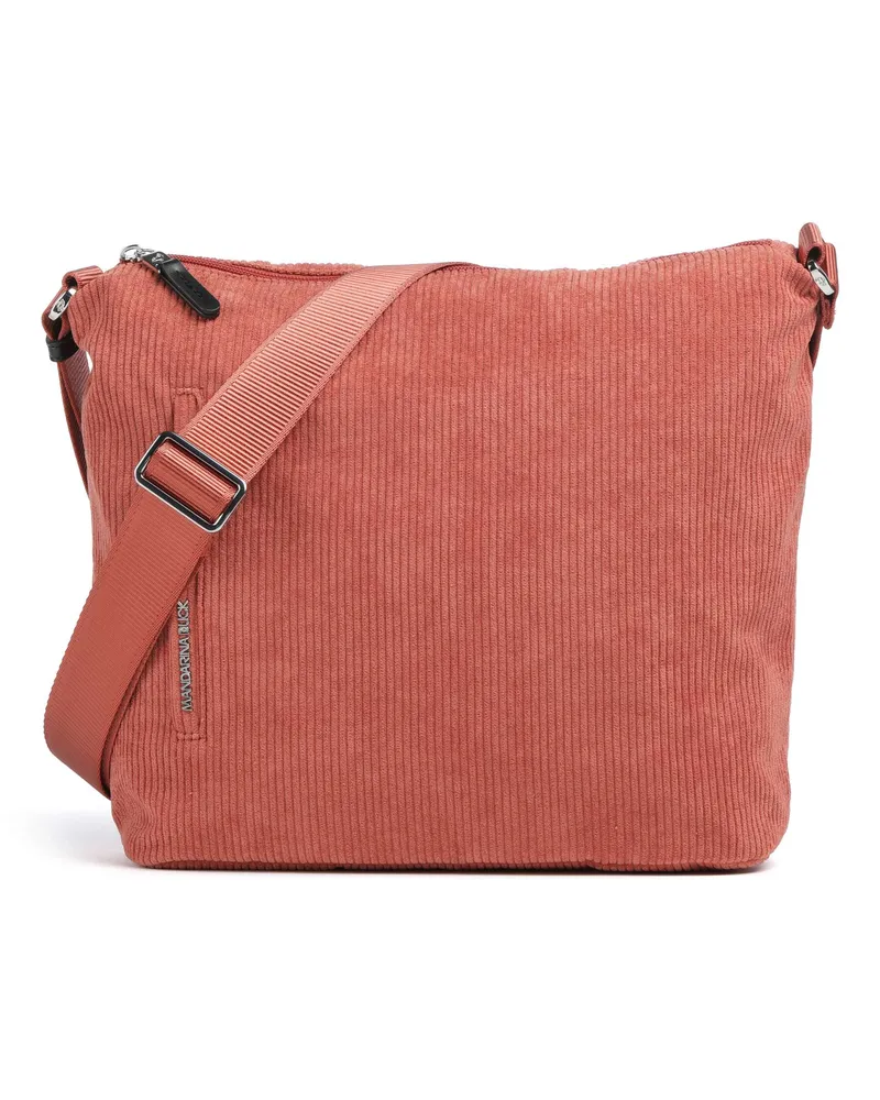 Mandarina Duck Schultertasche Hunter Velvet in rot Rot