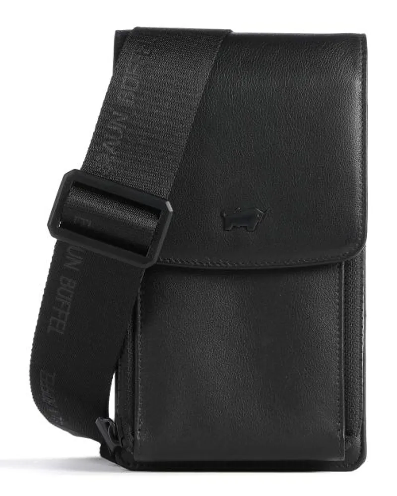 Braun Büffel Capri Rfid Handytasche schwarz Schwarz