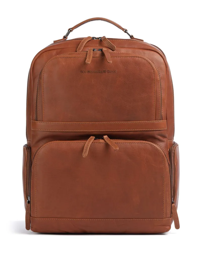 The Chesterfield Brand Rucksack Wax Pull Up Cow Lennox in braun Braun