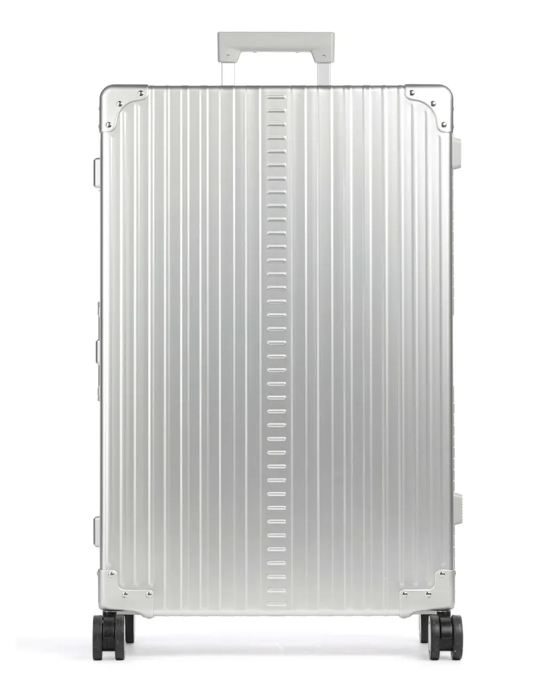 ALEON 4-Rollen Trolley Classic 30 Macro Traveler in silber Silber