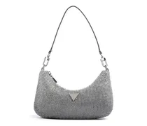 Schultertasche Zalina in silber