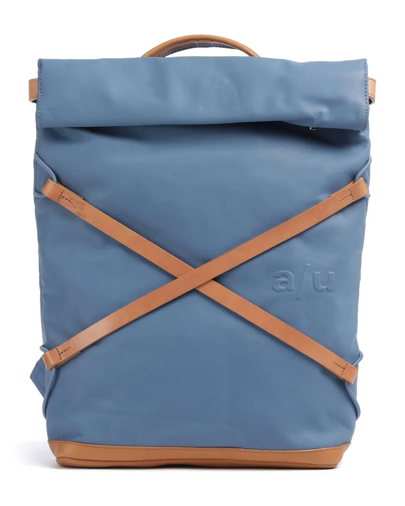 Aunts & Uncles Rolltop Rucksack Japan Yokohama in blau Blau