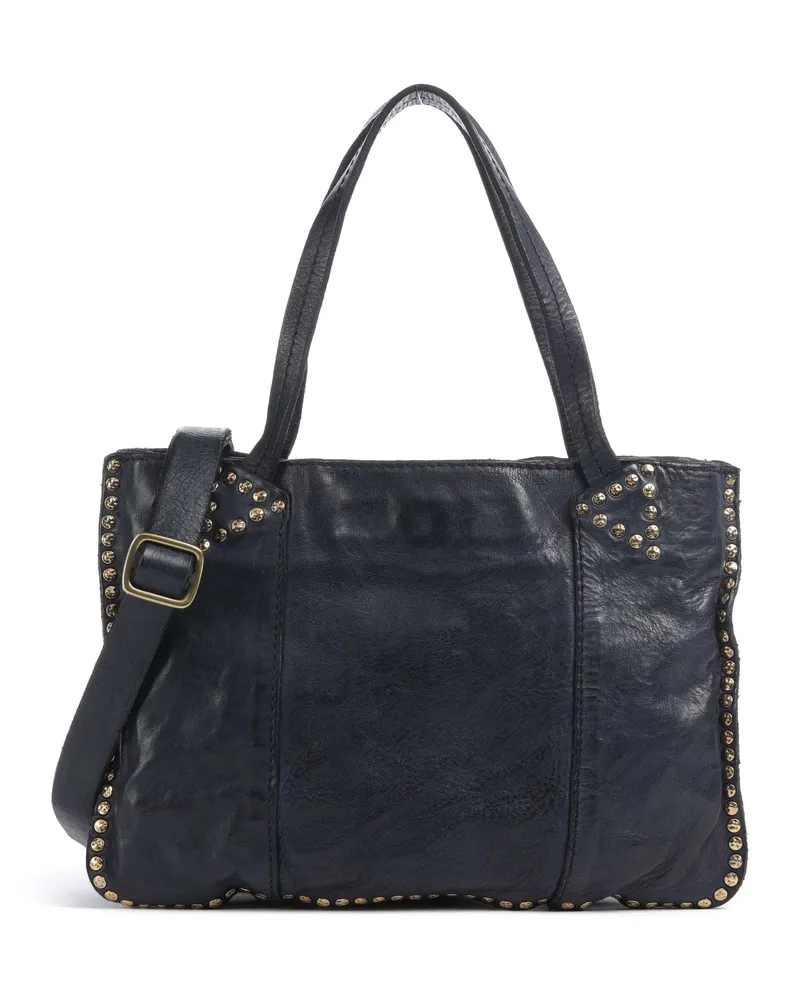 Campomaggi Handtasche in blau Blau