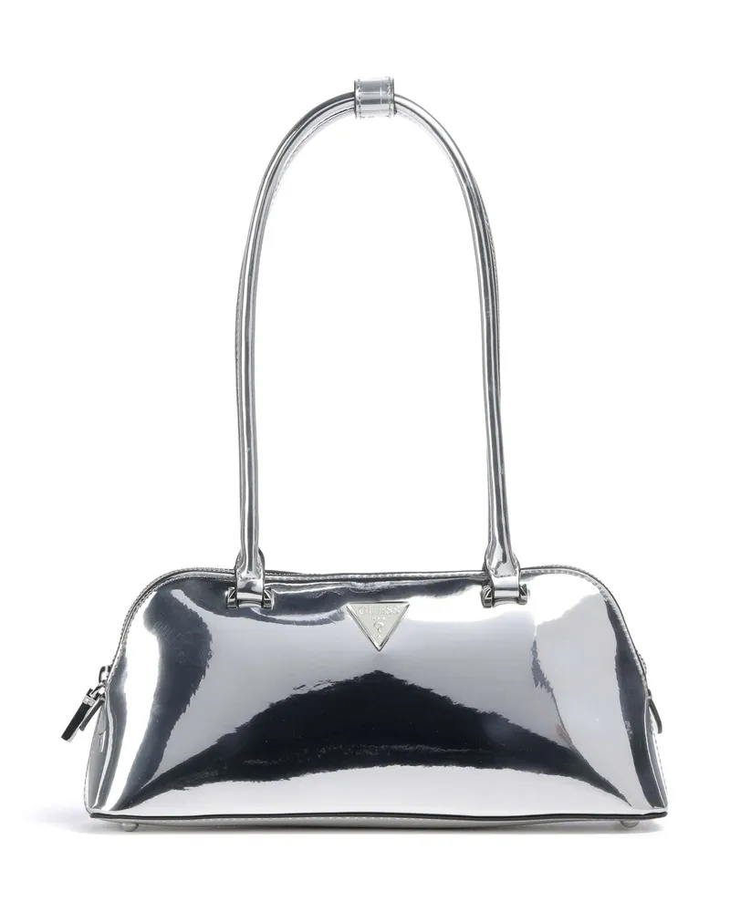 Guess Schultertasche Arnela Mirror in silber Silber