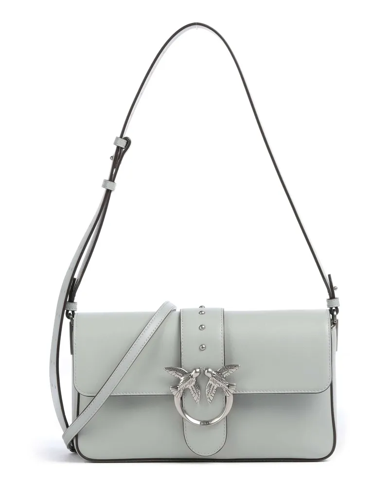 Pinko Schultertasche Love One Classic Slouchy in grau Grau