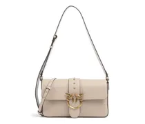 Schultertasche Love One Classic Slouchy in beige