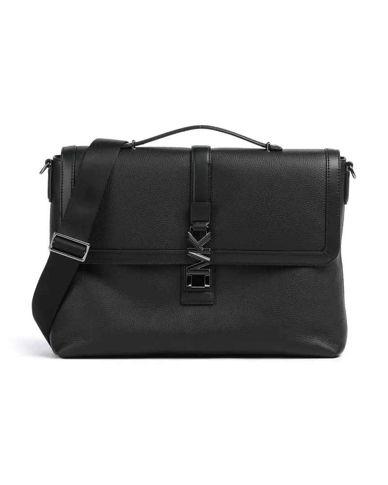 Michael Kors Kuriertasche Ezra in schwarz Schwarz