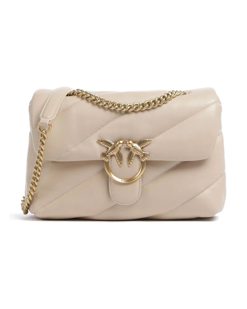 Pinko Schultertasche Love Puff Classic in beige Beige