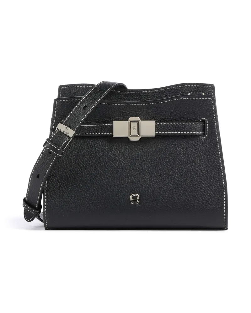 Aigner Umhängetasche Farah S in schwarz Schwarz
