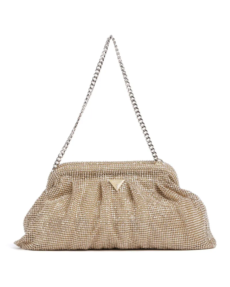 Guess Schultertasche Zalina in gold Gold