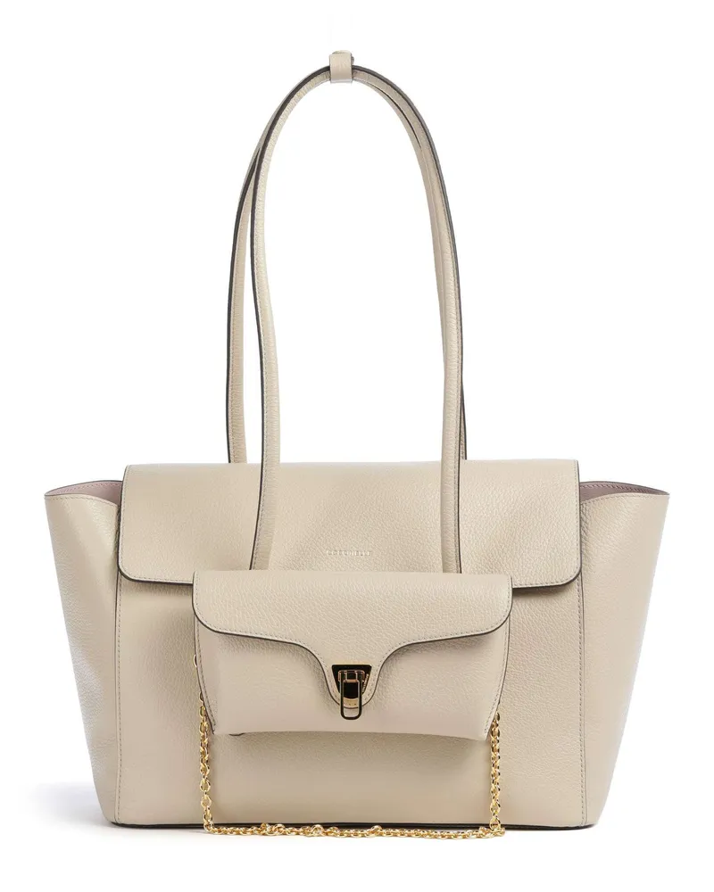 Coccinelle Shopper Beat in beige Beige