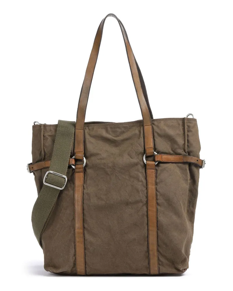 Campomaggi Shopper in oliv Oliv