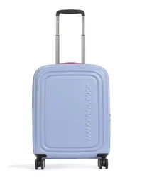 Mandarina Duck Logoduck+ 4-Rollen Trolley blaugrau Blau