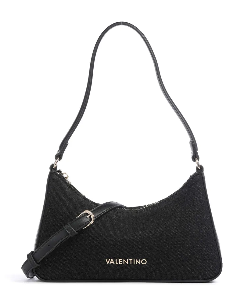 Valentino Garavani Schultertasche Kelly Denim in schwarz Schwarz
