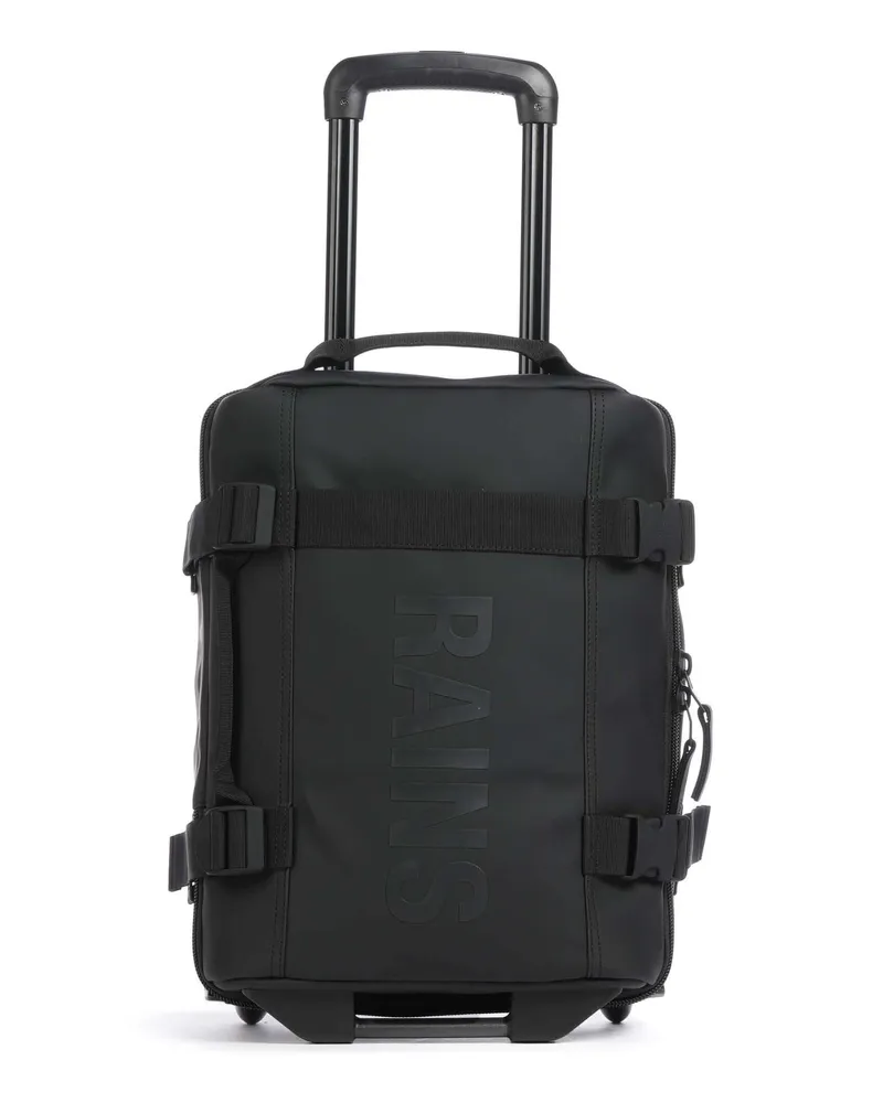 RAINS 2-Rollen Trolley Texel Mini in schwarz Schwarz