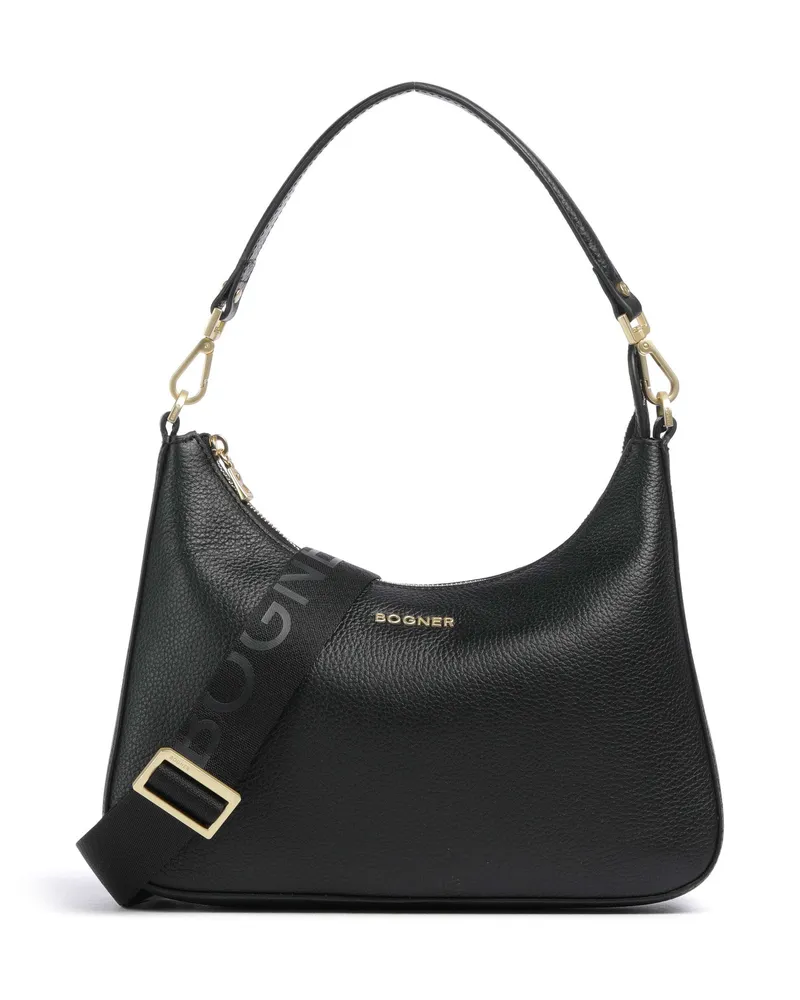 Bogner Schultertasche Wallis Odette in schwarz Schwarz