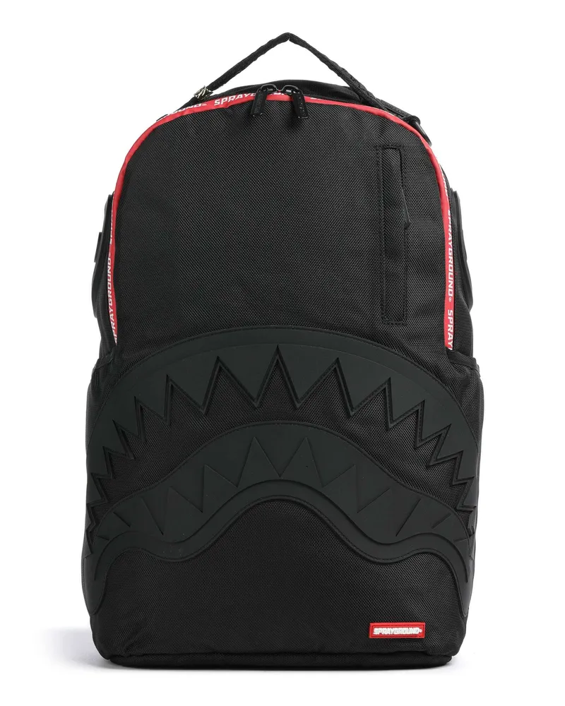 Sprayground Rucksack Printed Zipper Shark in schwarz Schwarz