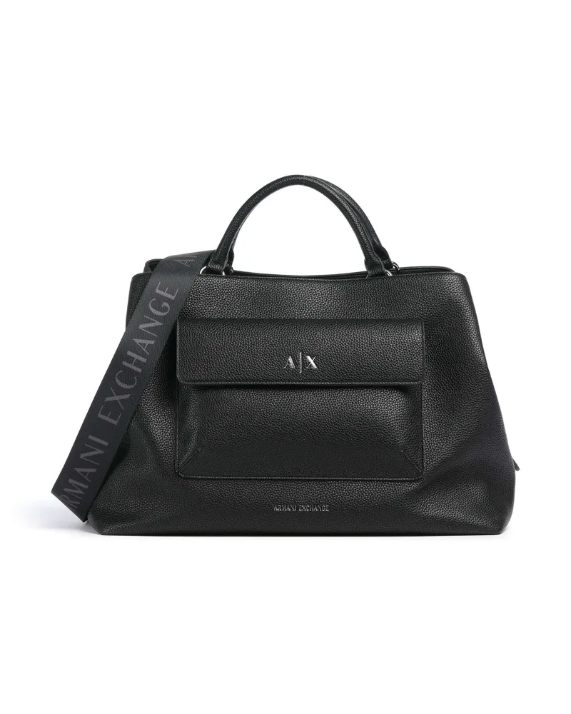 Armani Exchange Handtasche Nicole L in schwarz Schwarz