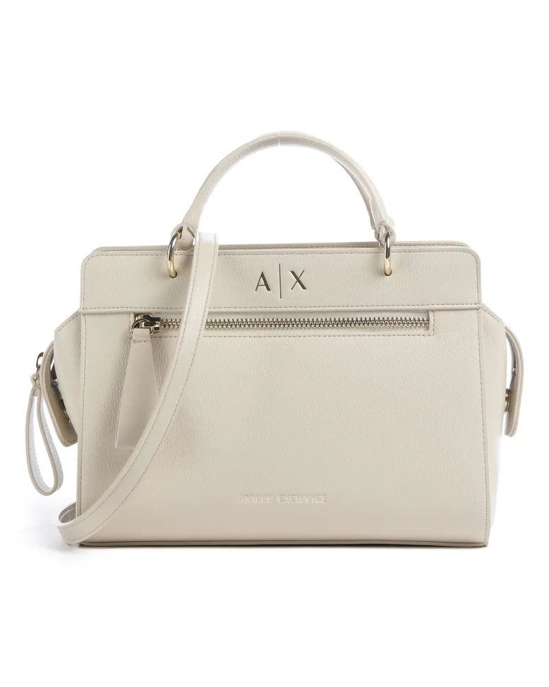 Armani Exchange Handtasche Diane M in elfenbein Beige