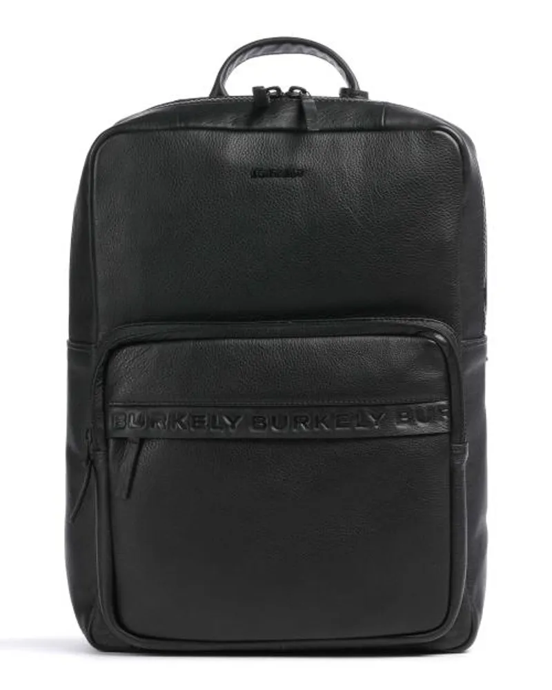 Burkely Minimal Mason Laptop-Rucksack schwarz Schwarz