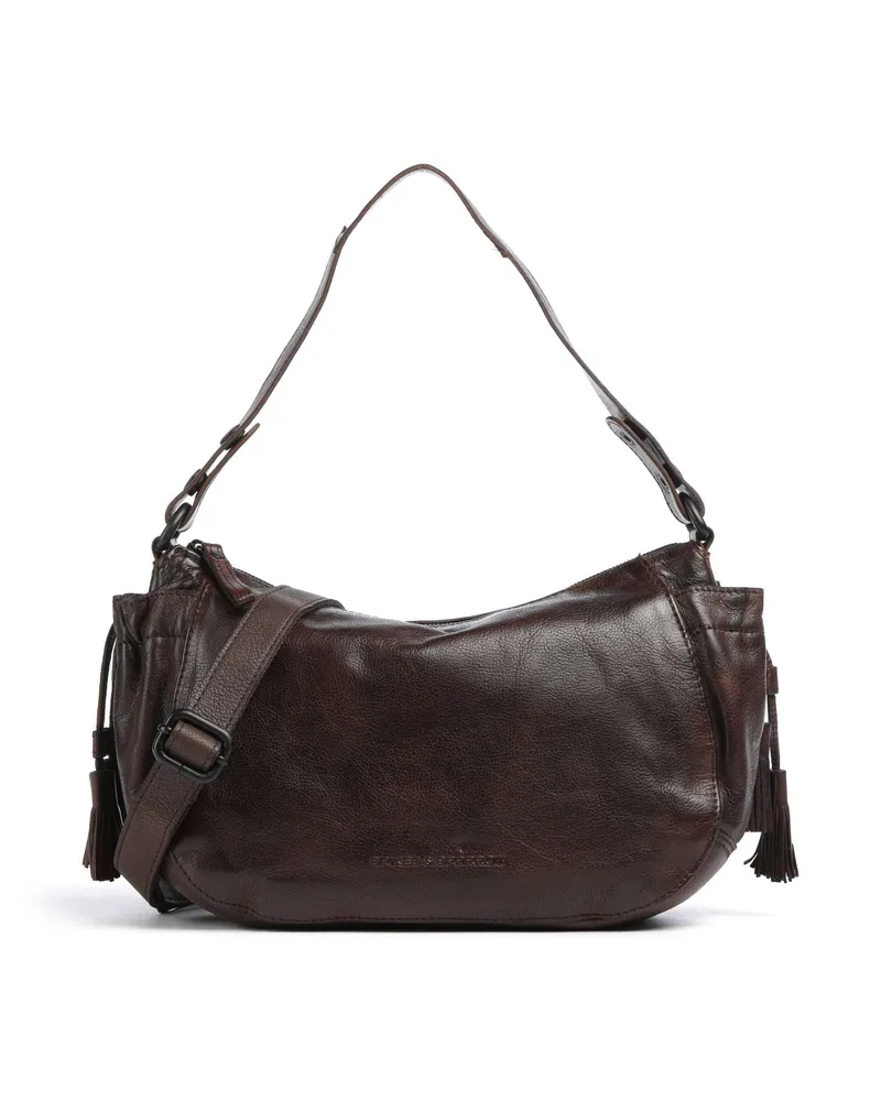 Spikes & Sparrow Schultertasche Apache Misti in braun Braun