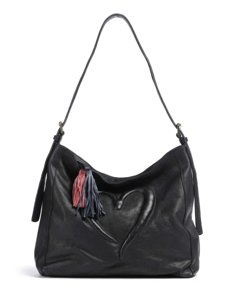 Taschendieb Wien Beuteltasche Herzweg 2 in blau Blau