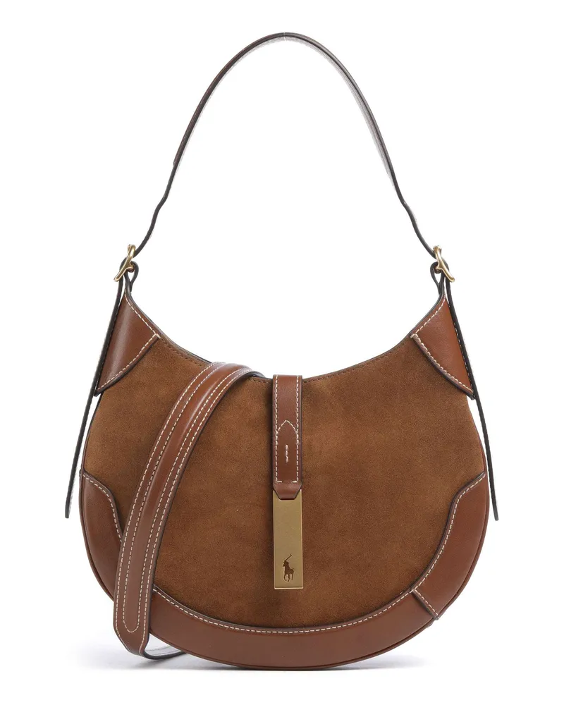 Ralph Lauren Beuteltasche ID Collection Small in braun Braun
