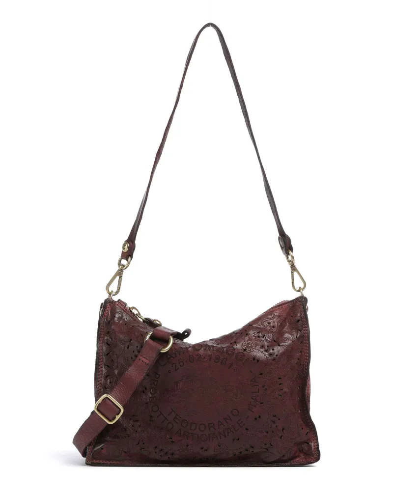 Campomaggi Schultertasche in rot Rot