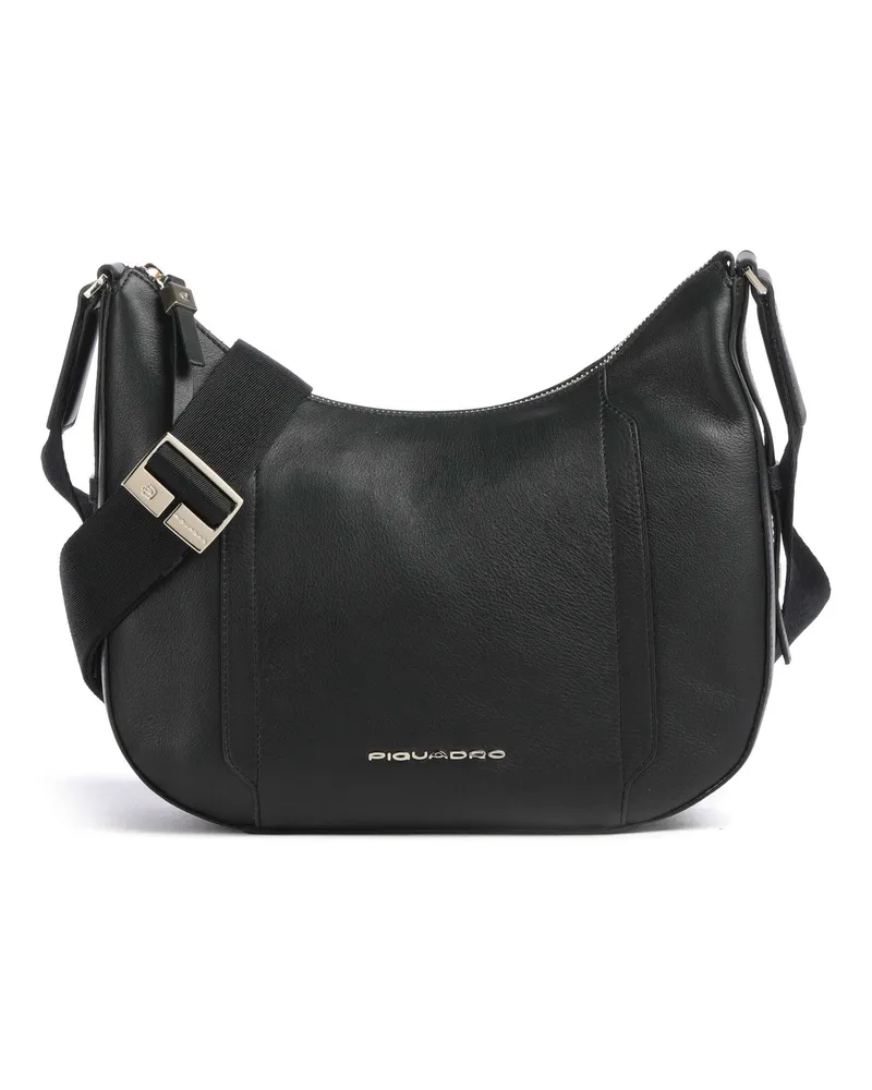 Piquadro Umhängetasche W92 in schwarz Schwarz
