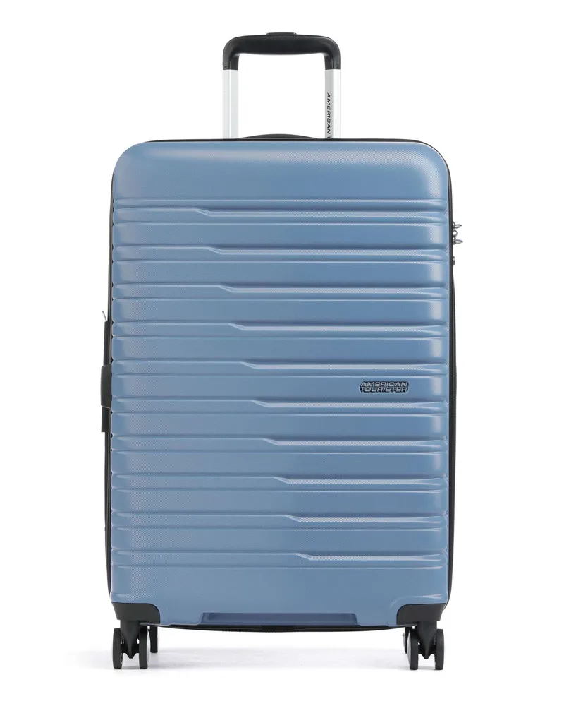 American Tourister 4-Rollen Trolley Flashline in blau Blau