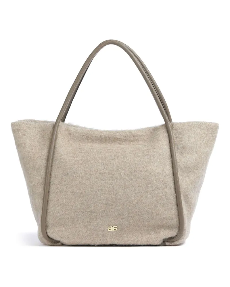 Abro Shopper Mohair Willow in grau Grau