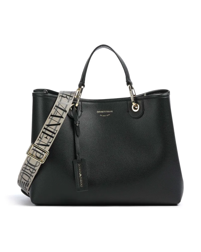 Emporio Armani Handtasche My EA M in schwarz Schwarz