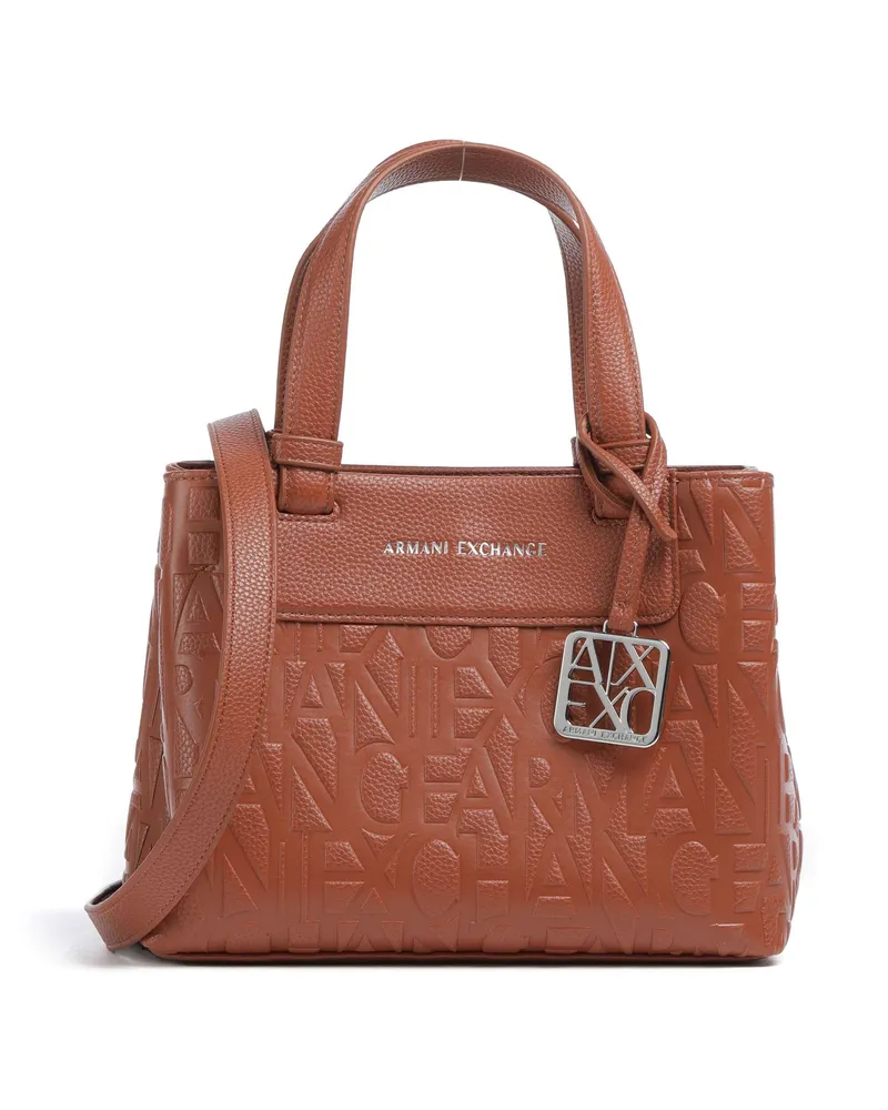 Armani Exchange Handtasche Liz Monogram S in braun Braun