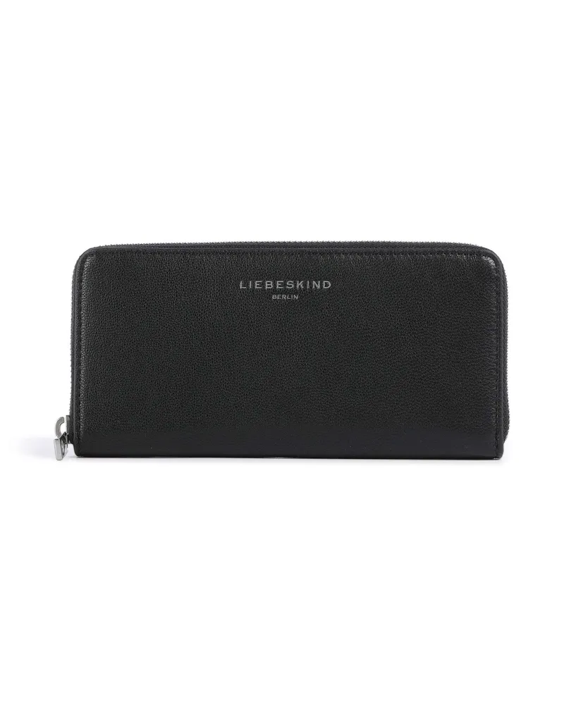 Liebeskind Geldbörse Gigi Vintage Goat L RFID in schwarz Schwarz