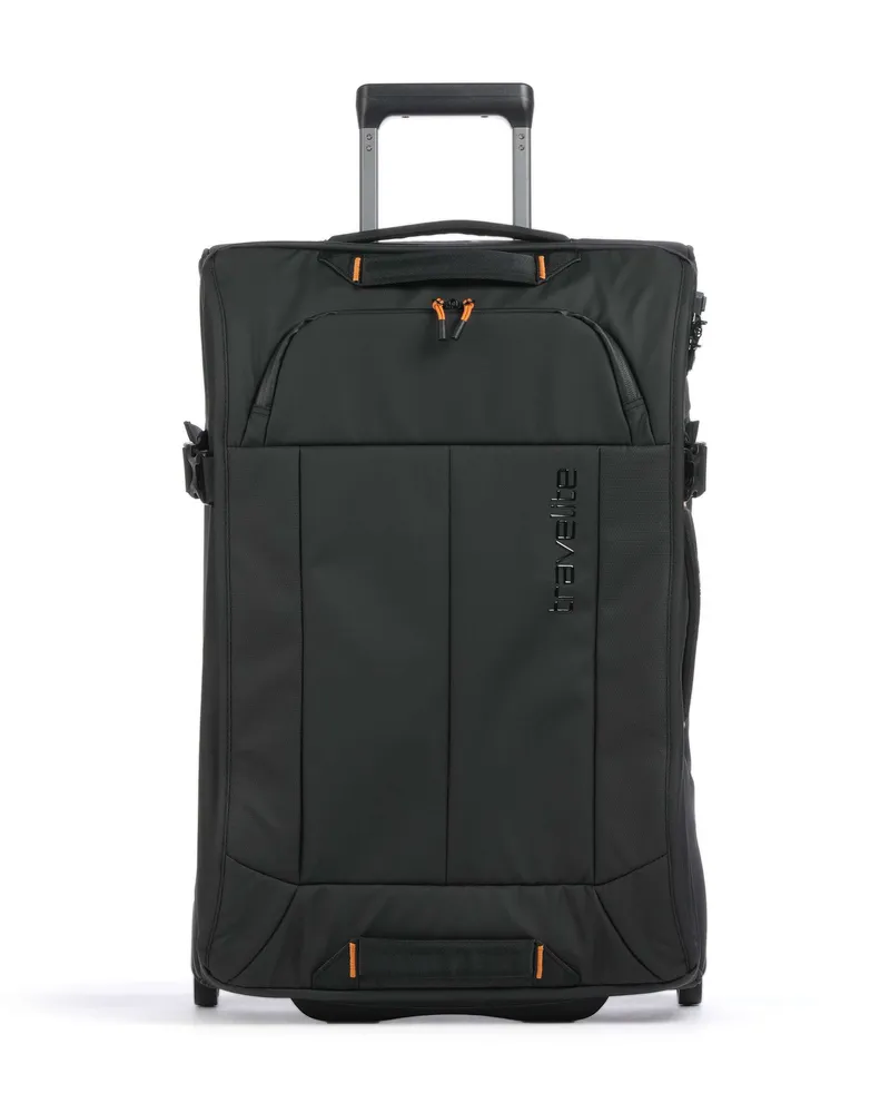 Travelite Rollenreisetasche Briize M in schwarz Schwarz