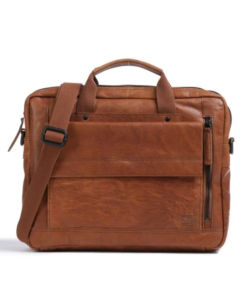Spikes & Sparrow Bronco Aktentasche cognac Braun