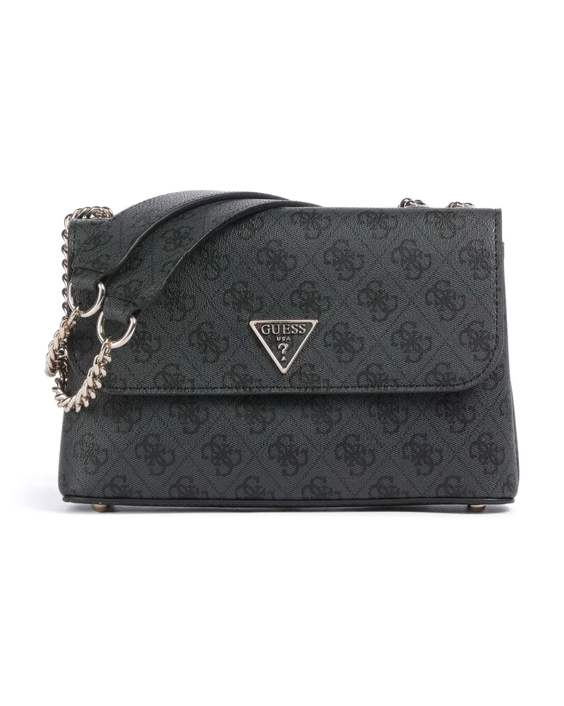 Guess Schultertasche Erica Eco in grau Grau