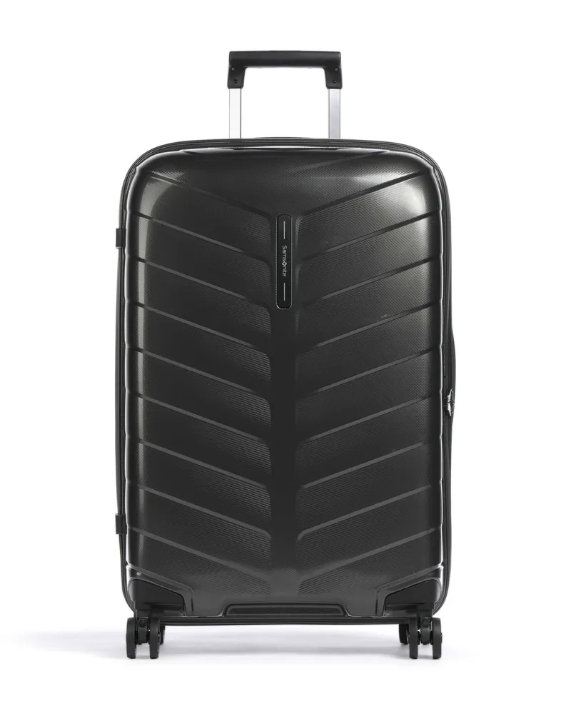 Samsonite 4-Rollen Trolley Attrix in schwarz Schwarz