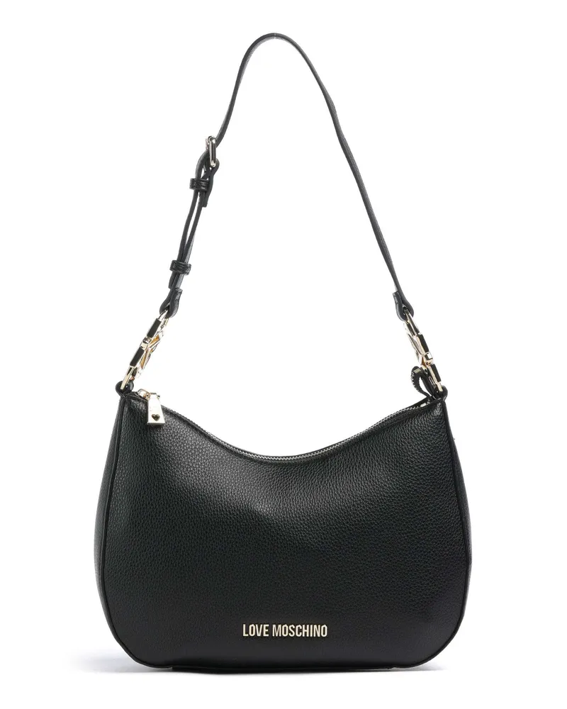 Moschino Schultertasche Jewel in schwarz Schwarz