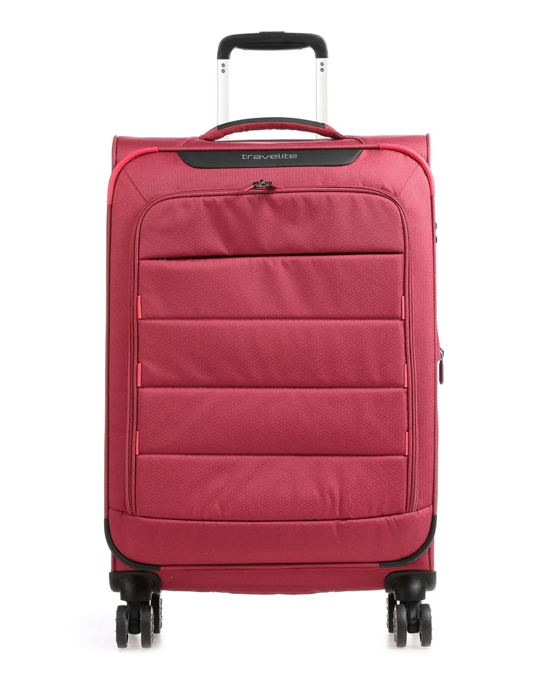 Travelite 4-Rollen Trolley Skaii in rot Rot